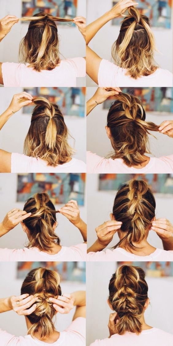 hairstyle for medium hair