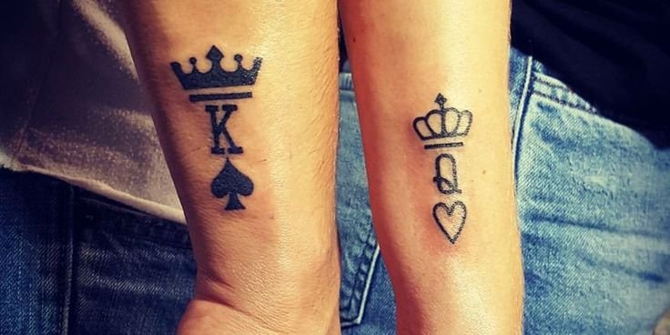 Couple-Tattoo-45-Best-King-and-Queen-Tattoos