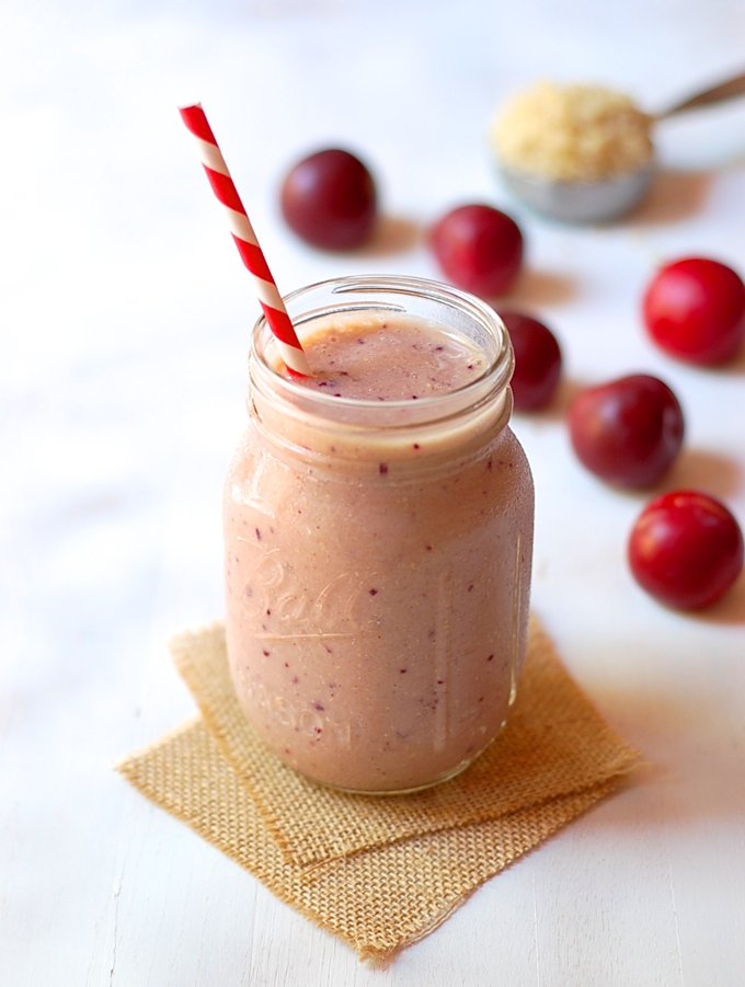 Plum-Quinoa-Smoothie